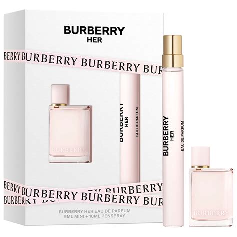 mini perfume burberry|Burberry her perfume mini set.